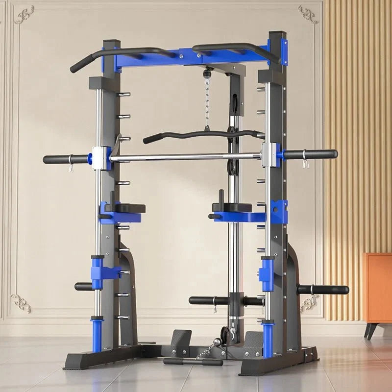 Multifunctional Steel Gantry Squat Rack Frame for Home Gym – 300kg Capacity