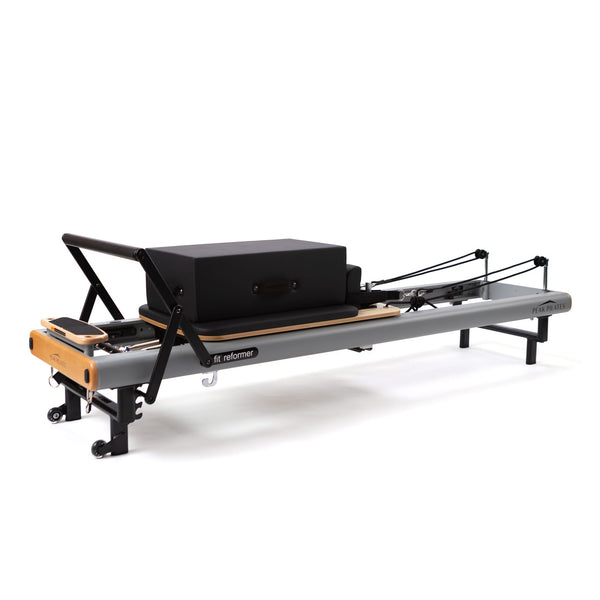 Peak Pilates® fit™ Reformer with Long/Short Box, Studio-Height Stackable Pilates Reformer
