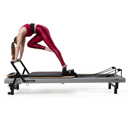 Peak Pilates® fit™ Reformer with Long/Short Box, Studio-Height Stackable Pilates Reformer