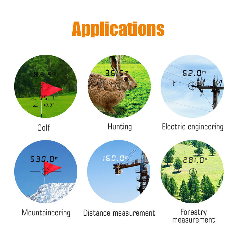 MiLESEEY Laser Rangefinder – Model-Specific Specifications in Product Manual