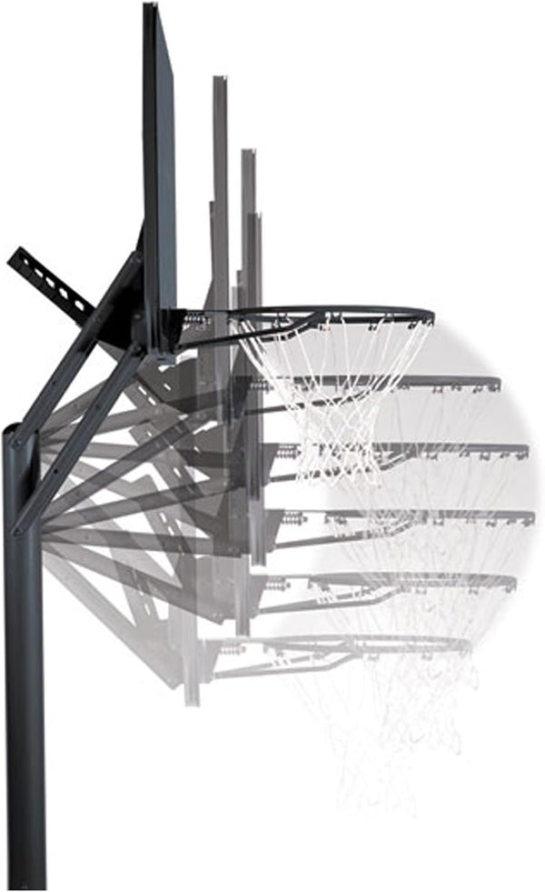 1531 48-Inch Portable Basketball Hoop System with Shatterproof Makralon Backboard and 31-Gallon Base