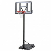 90690 44-Inch Portable Basketball Hoop System with Adjustable Height, Polycarbonate Backboard & Fillable Base