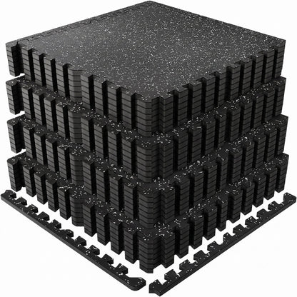 0.6 Inch Thick Gym Floor Mats with EVA Foam
