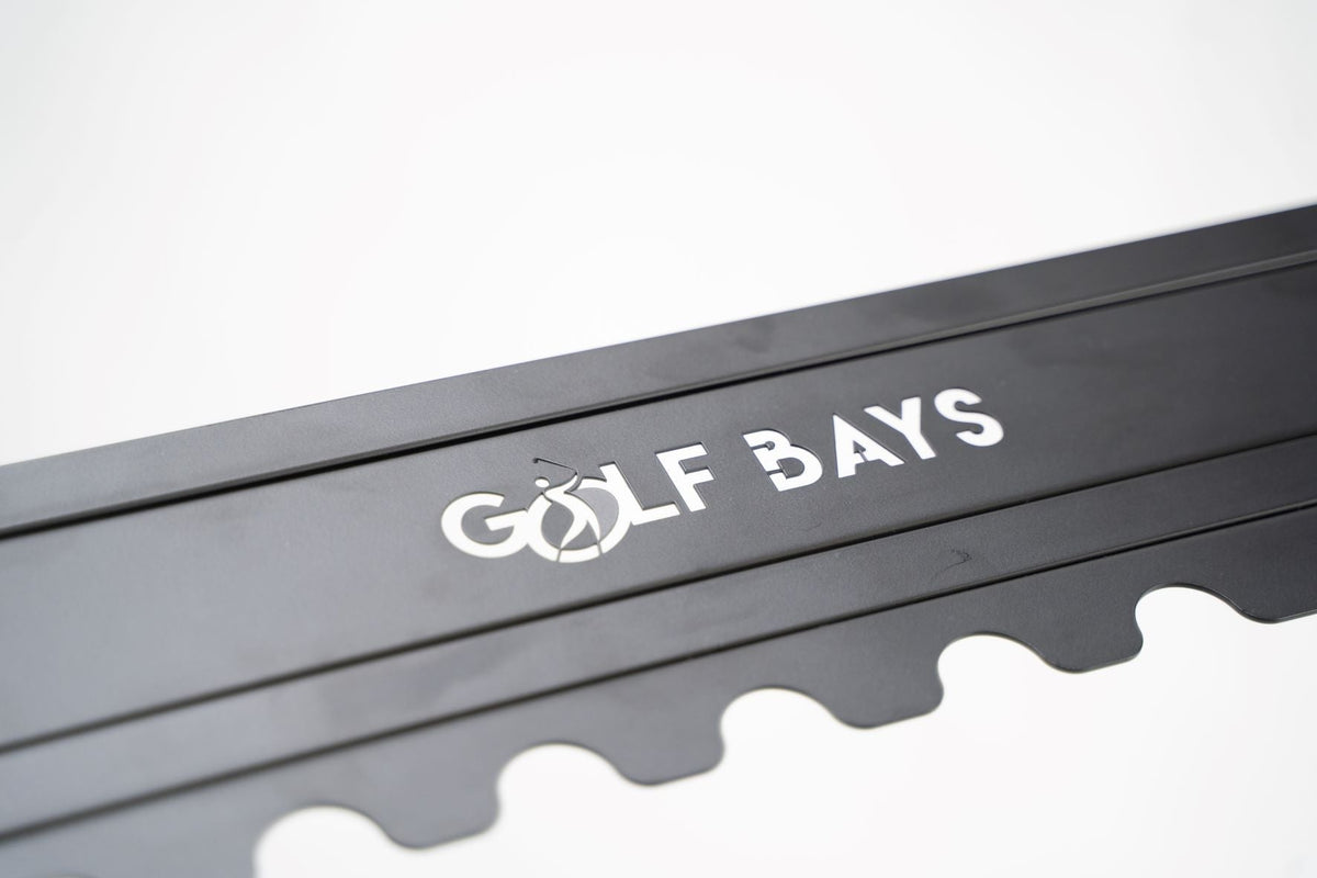 GolfBays Indoor Golf Club Storage Rack – Holds 14 Clubs