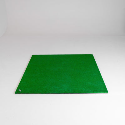 GolfBays Standard Hitting Mat 4'11 x 4'11 - Golf Practice Mat with Turf Surface