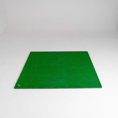 GolfBays Standard Hitting Mat 4'11 x 4'11 - Golf Practice Mat with Turf Surface