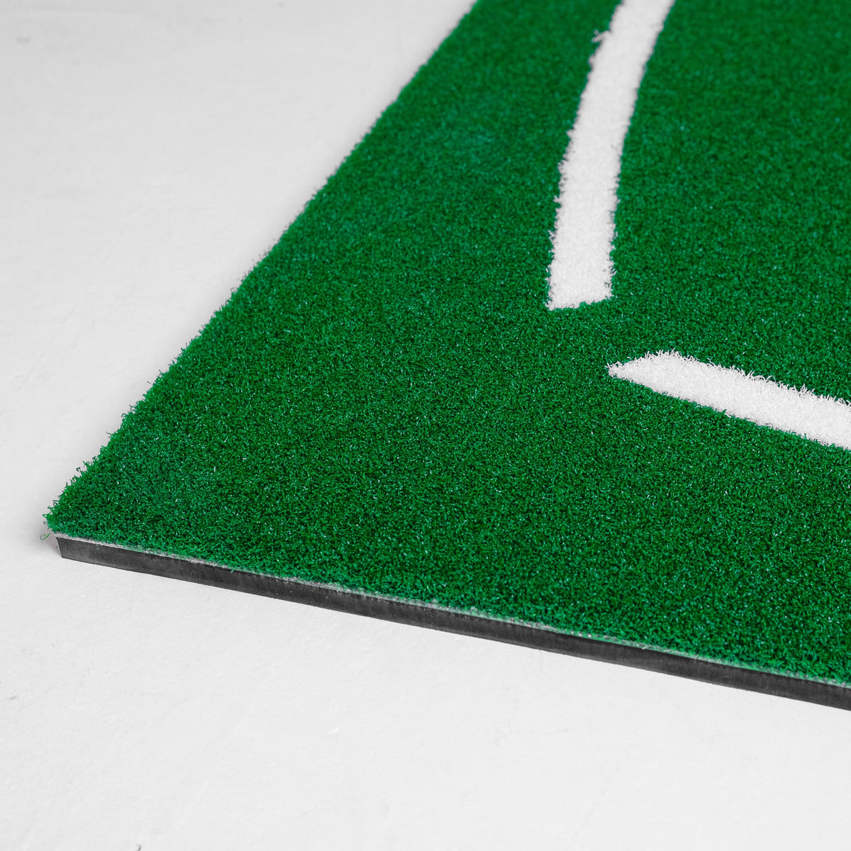GolfBays Academy Hitting Mat 4'11 x 4'11 - Golf Teaching Mat with Alignment Guides