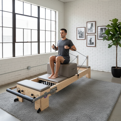 Nano Pro Max Studio Pilates Reformer with Box & Jump Board