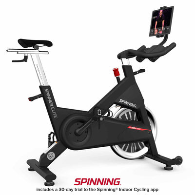 Elite Connected Spinner® Bike - Indoor Cycling Bike with Fusion Drive™ Belt System
