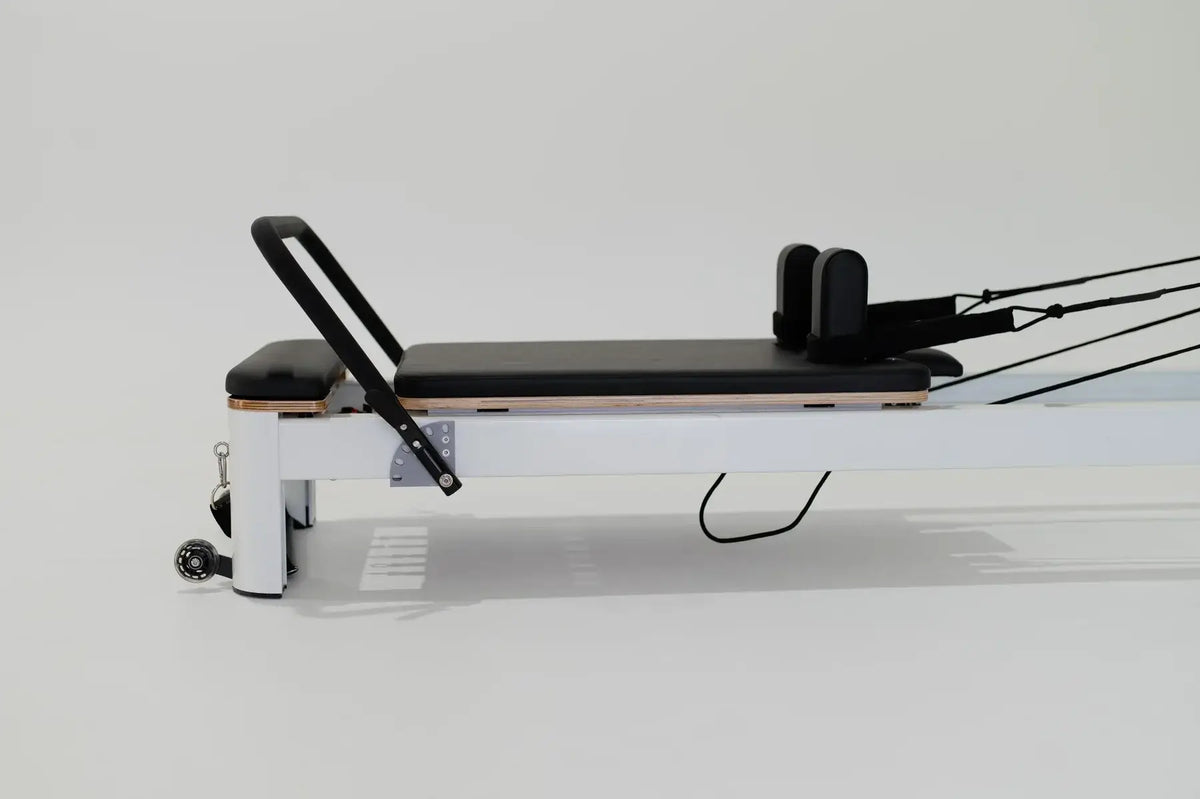 Queen Studio Pilates Reformer Machine with Box, Jumpboard, 6 Springs & Optional Tower