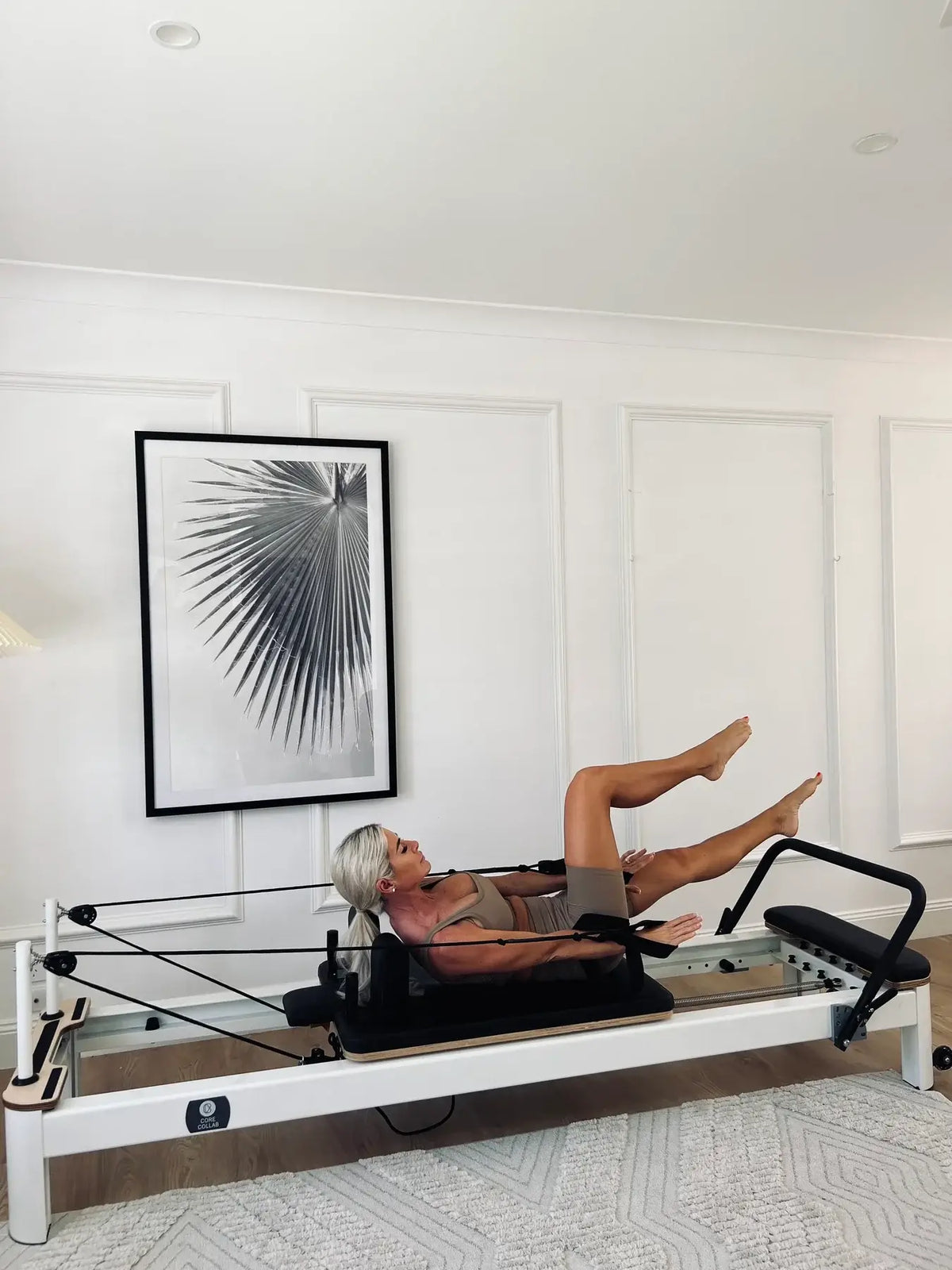 Queen Studio Pilates Reformer Machine with Box, Jumpboard, 6 Springs & Optional Tower