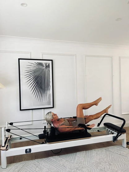 Queen Studio Pilates Reformer Machine with Box, Jumpboard, 6 Springs & Optional Tower
