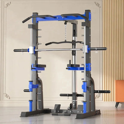 Multifunctional Steel Gantry Squat Rack Frame for Home Gym – 300kg Capacity